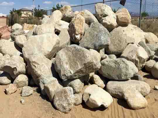 Gray Granite Boulders